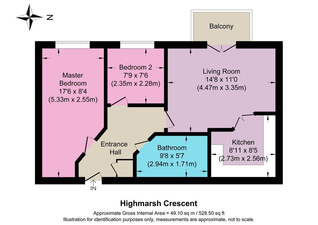 2 bed flat to rent in Highmarsh Crescent, West Didsbury, Didsbury