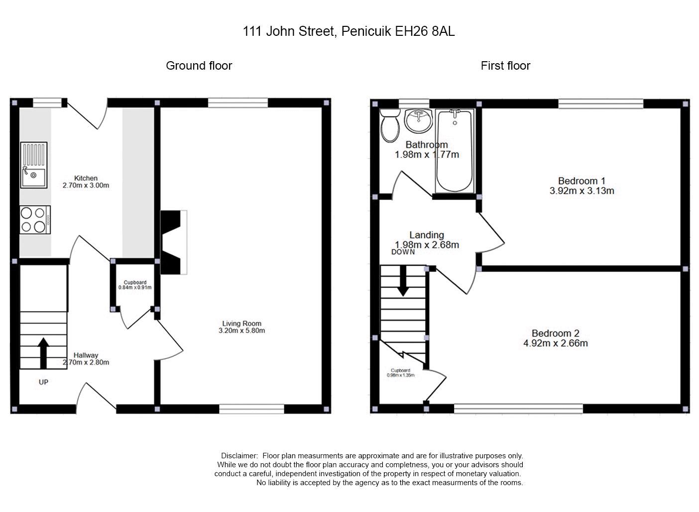 2 bed terraced house for sale in John Street, Penicuik EH26 Zoopla