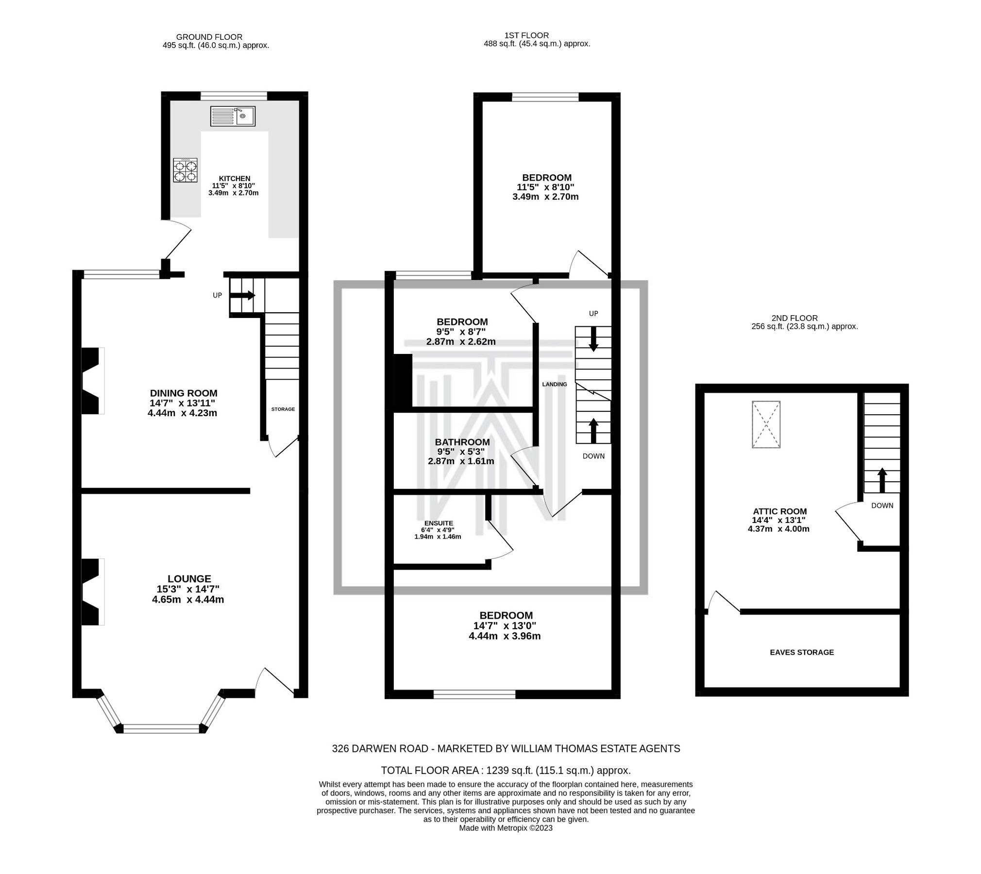 3 bed terraced house for sale in Darwen Road, Bromley Cross, Bolton BL7 Zoopla
