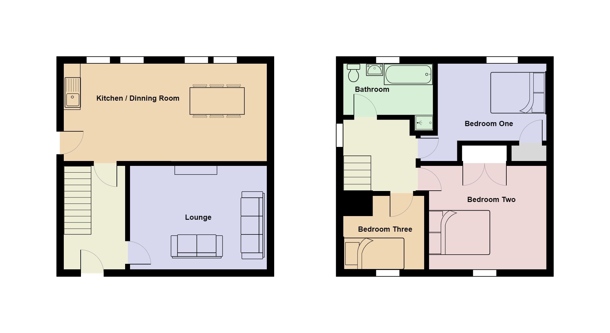 3 bed semidetached house for sale in High Meadow, Abercarn, Newport
