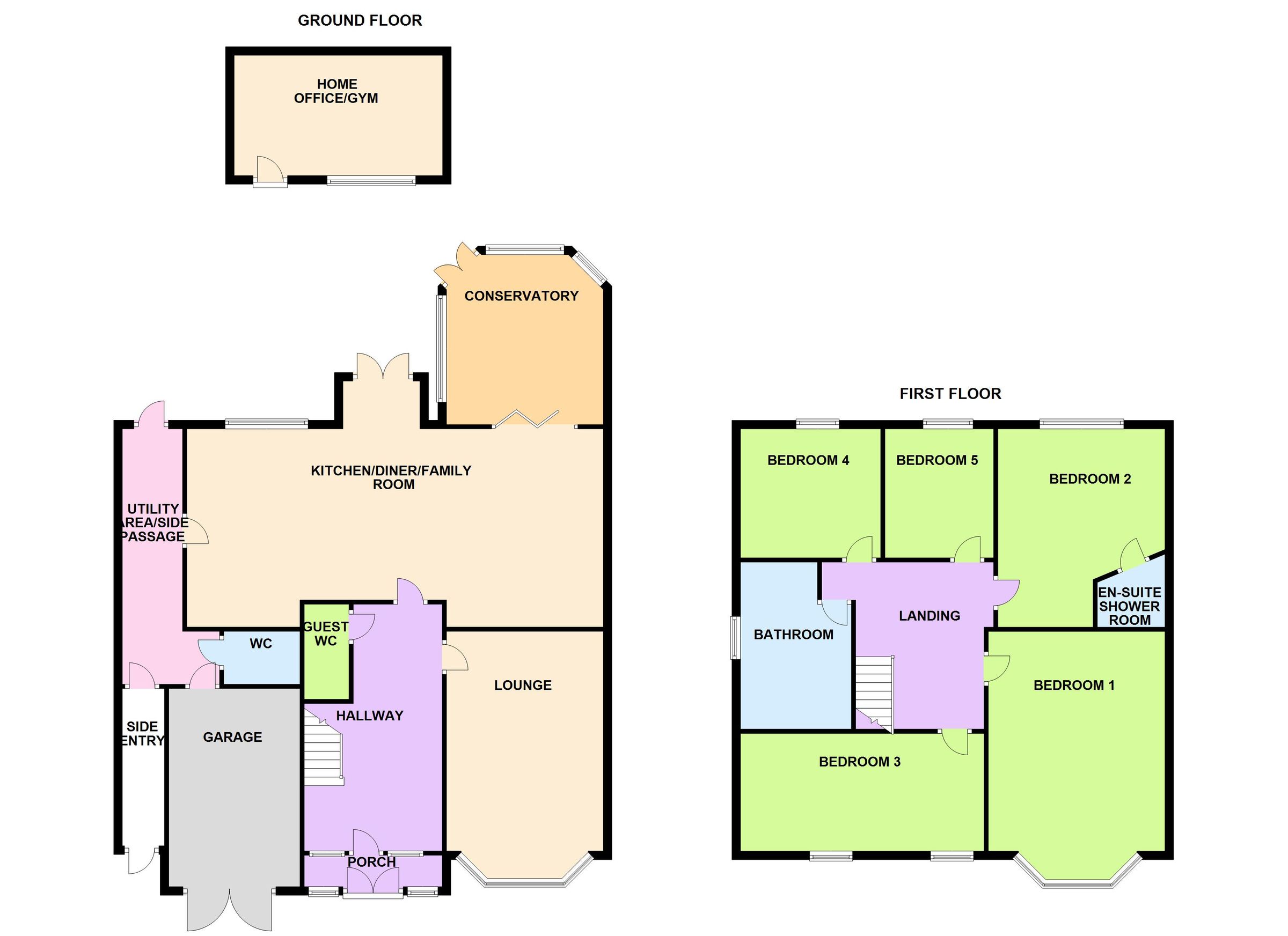 5 bed detached house for sale in Darnick Road, Boldmere, Sutton