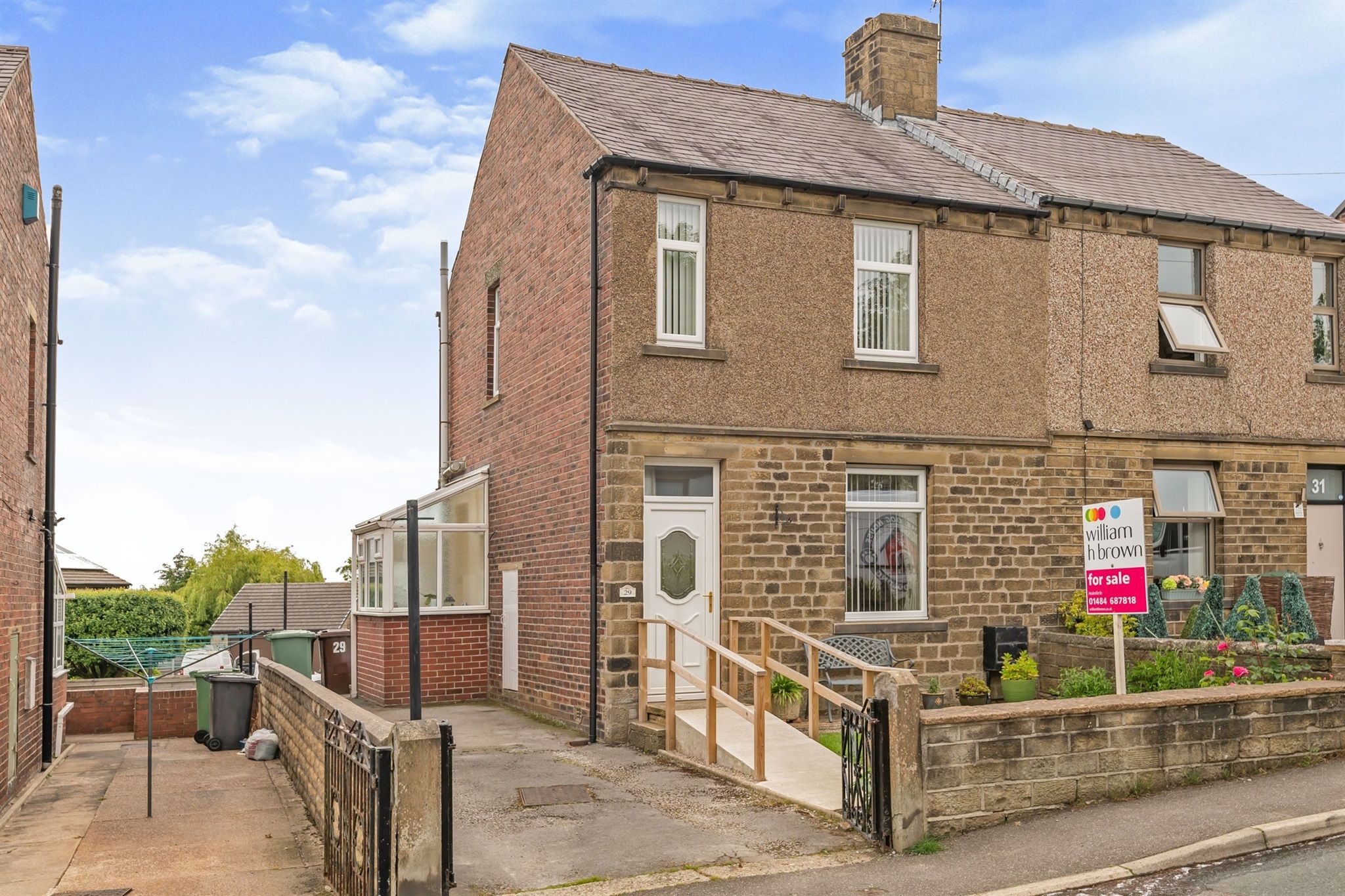 2 bed semidetached house for sale in Lidgett Lane, Skelmanthorpe