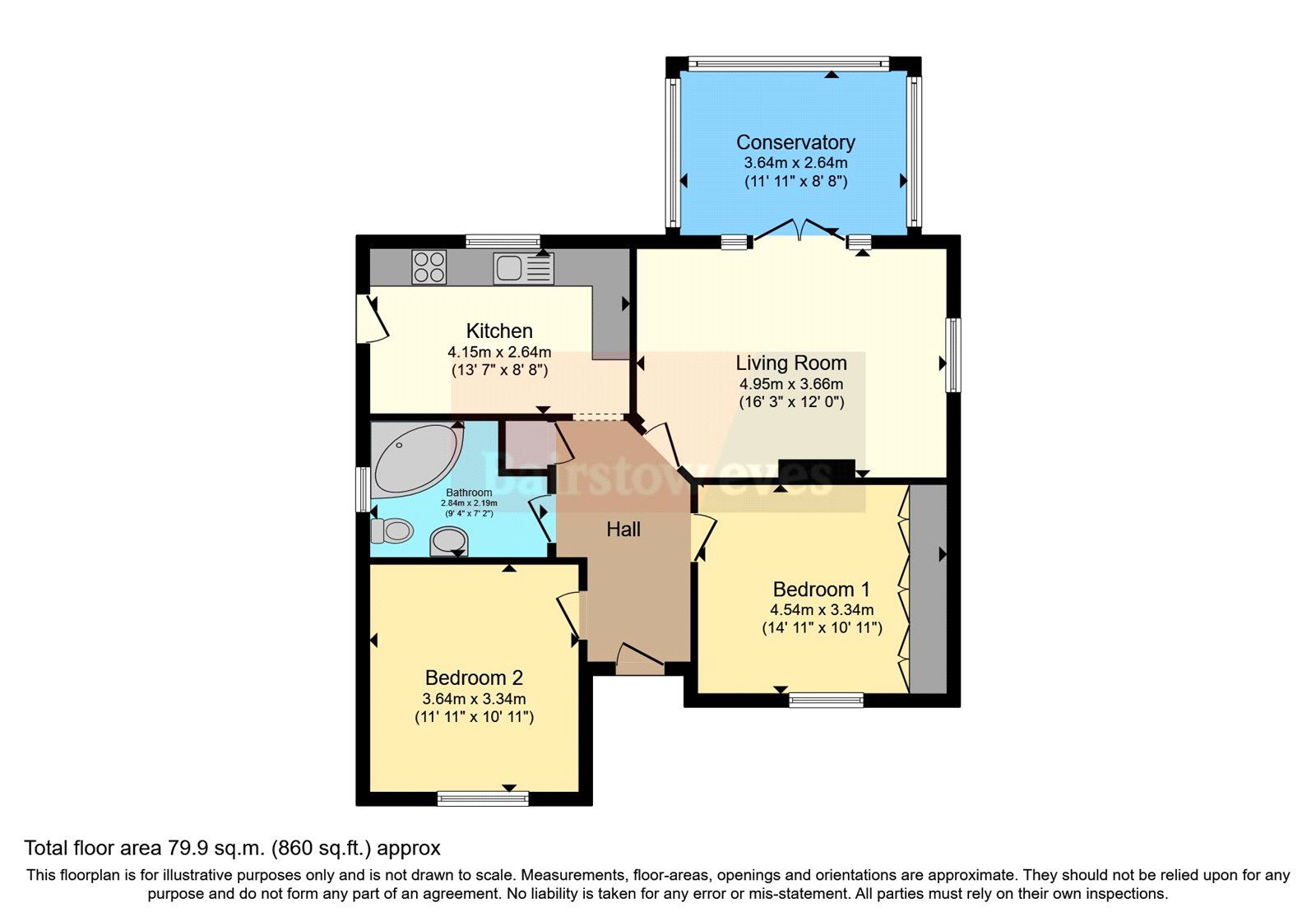 2 bed bungalow for sale in Pot Kiln Road, Great Cornard, Sudbury