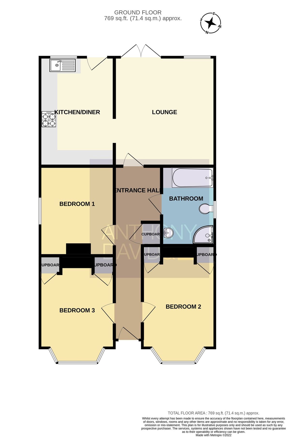 3 bed detached bungalow for sale in Sunnyside Road, Parkstone, Poole