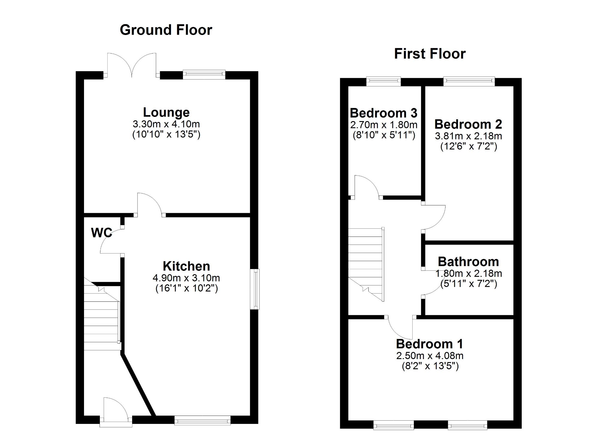 3 bed semidetached house for sale in Gibson Close, Haltwhistle NE49