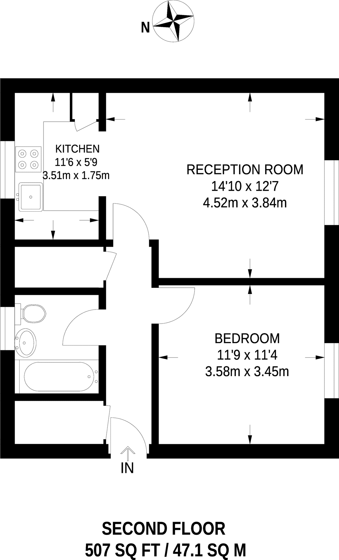1 bed flat to rent in Fawcett Close, Clapham Junction, London SW11 Zoopla
