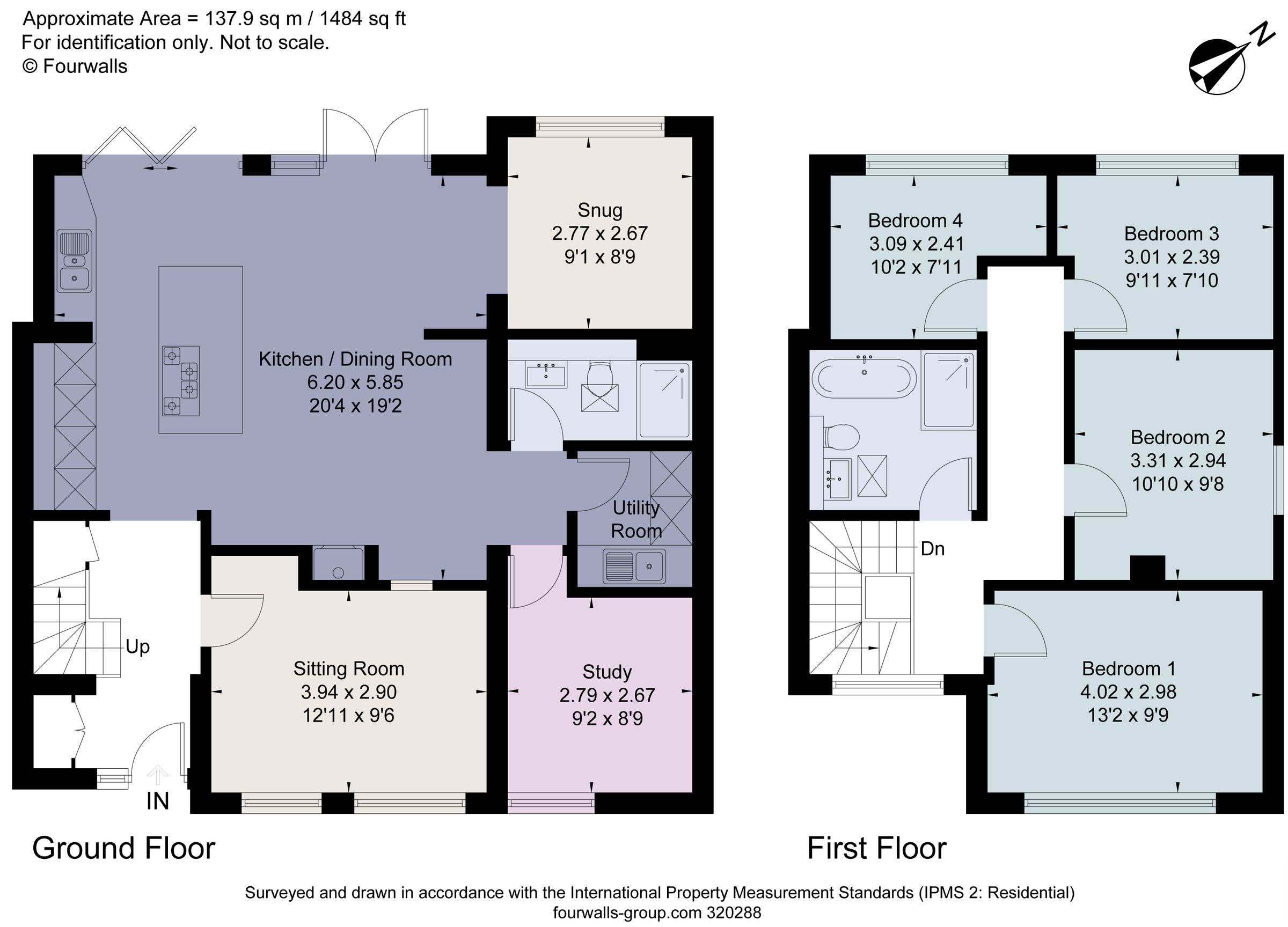 4 bed semidetached house for sale in Piggottshill Lane, Harpenden