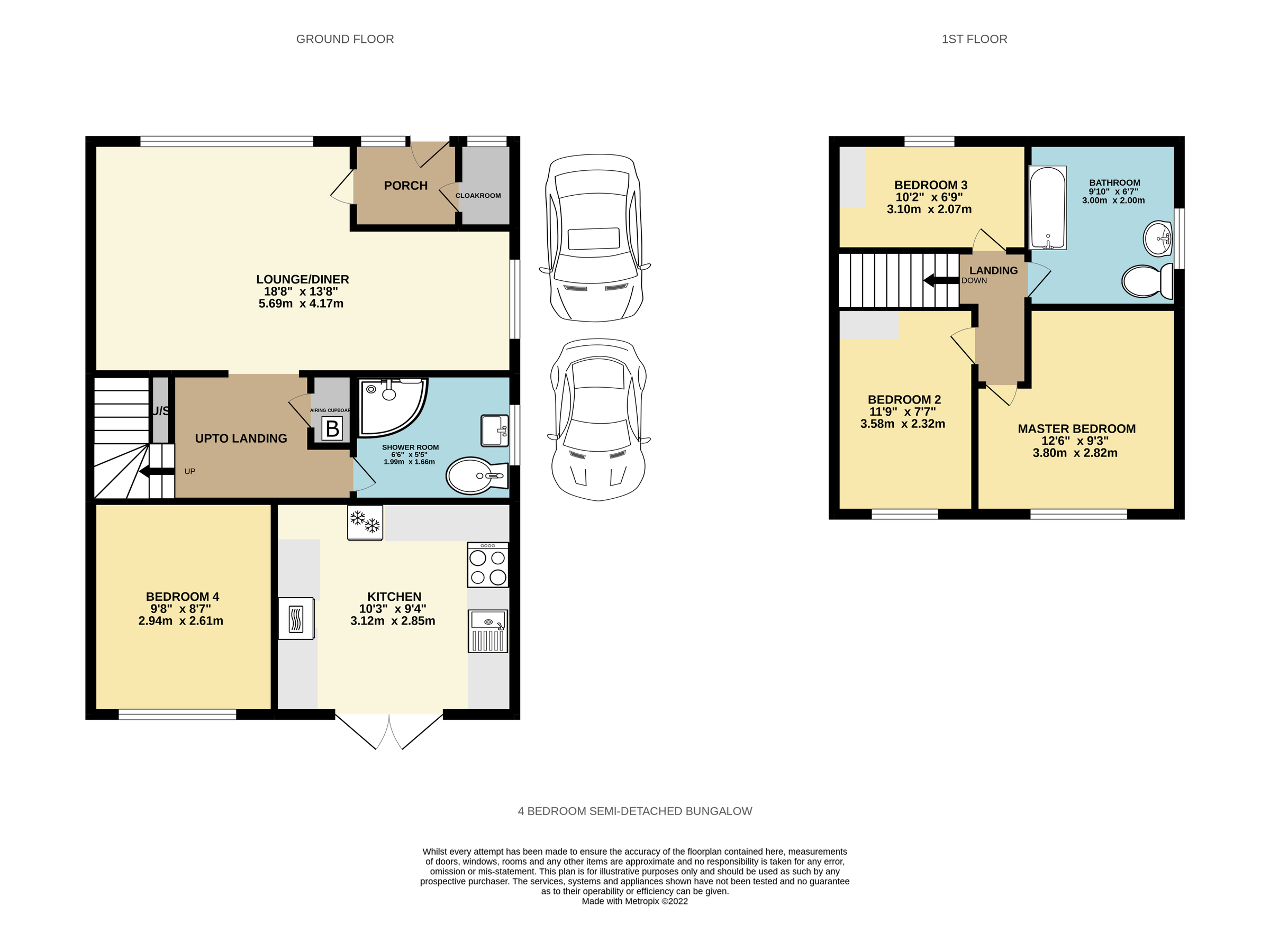 4 bed semidetached bungalow for sale in Attwood Crescent, Wyken