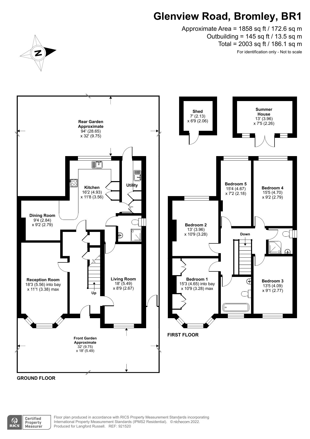 5 bed semidetached house for sale in Glenview Road, Bickley, Bromley BR1 Zoopla