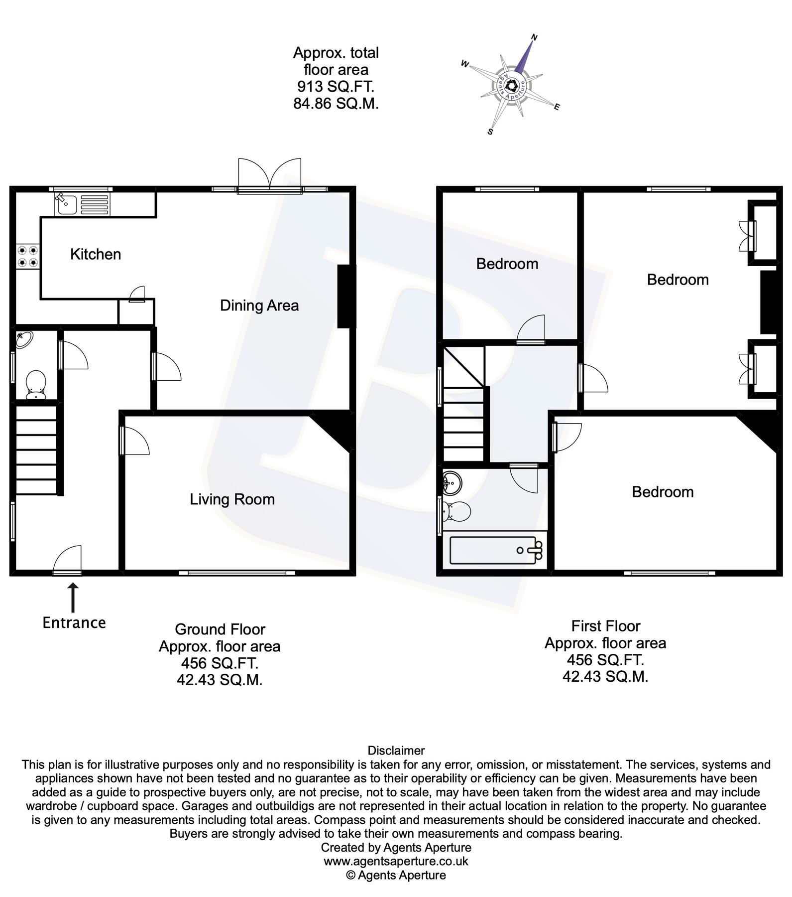 3 bed semidetached house for sale in Gladstone Place, Rainham RM13