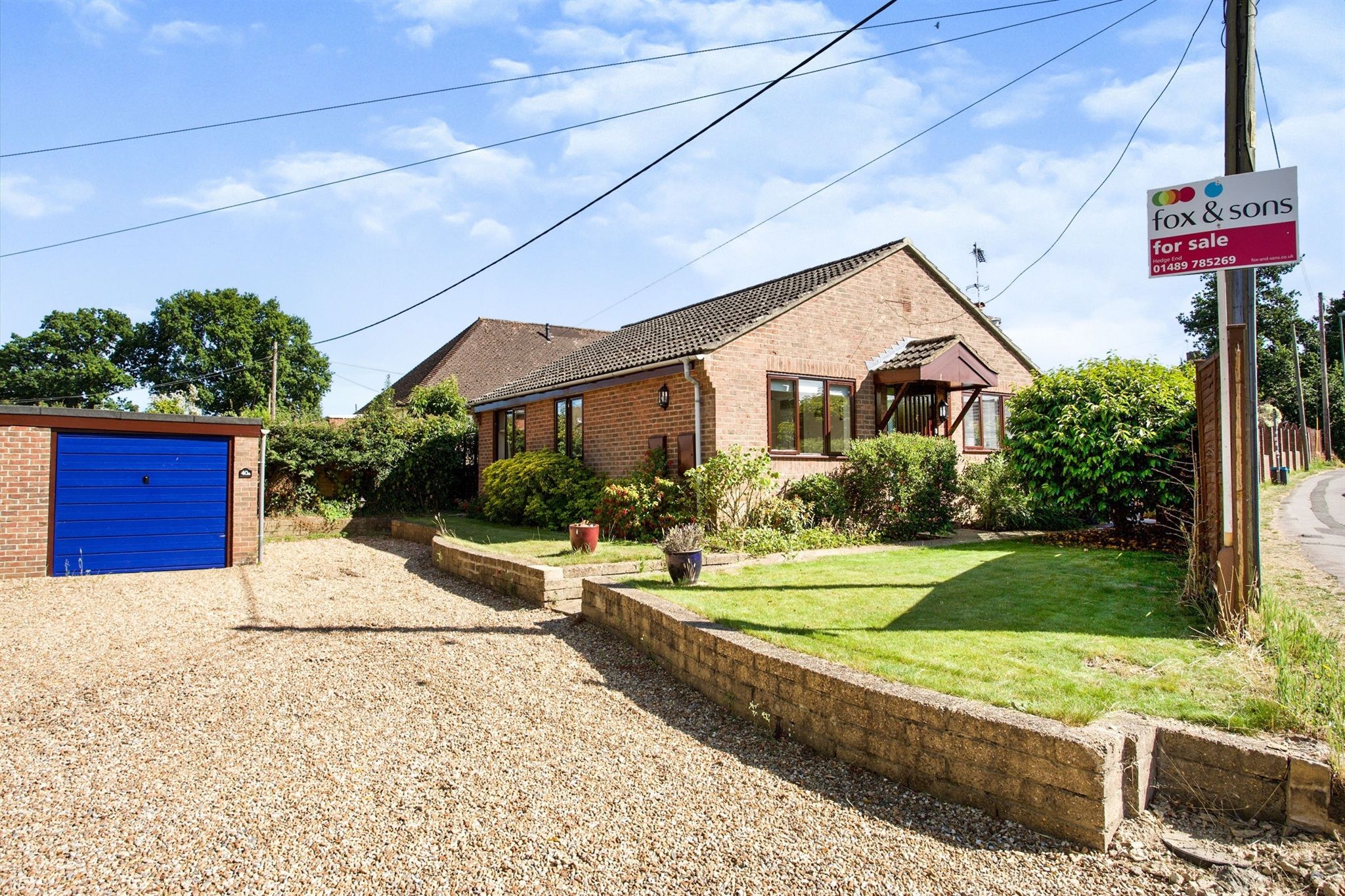 3 bed detached bungalow for sale in Wildern Lane, Hedge End