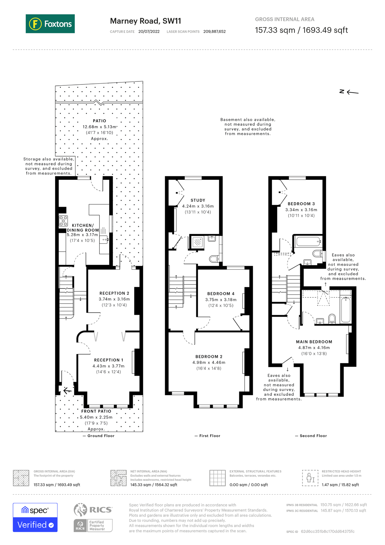 5 bed property for sale in Marney Road, Clapham Common North Side