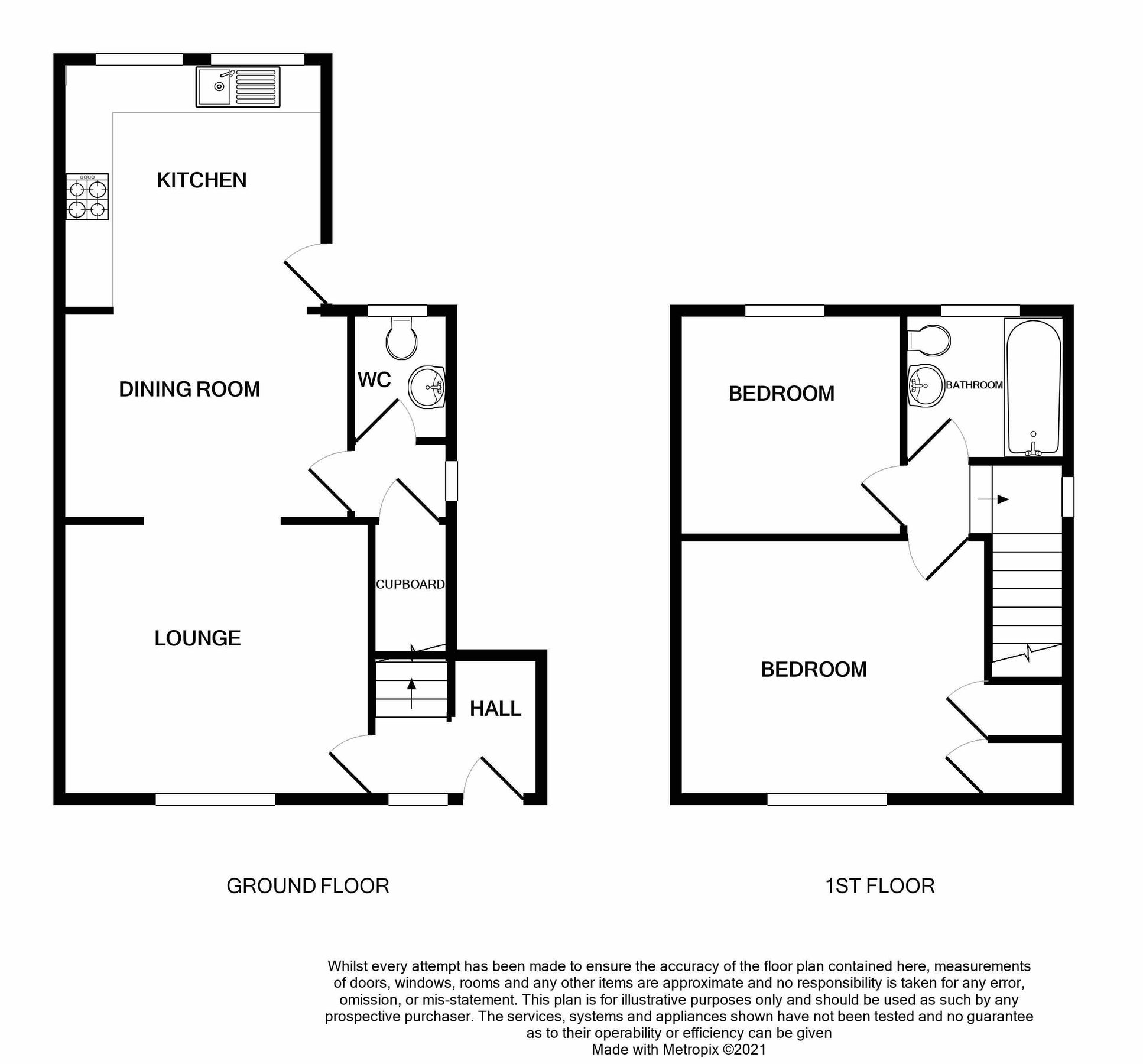 2 bed semidetached house for sale in Bowerdean Road, High