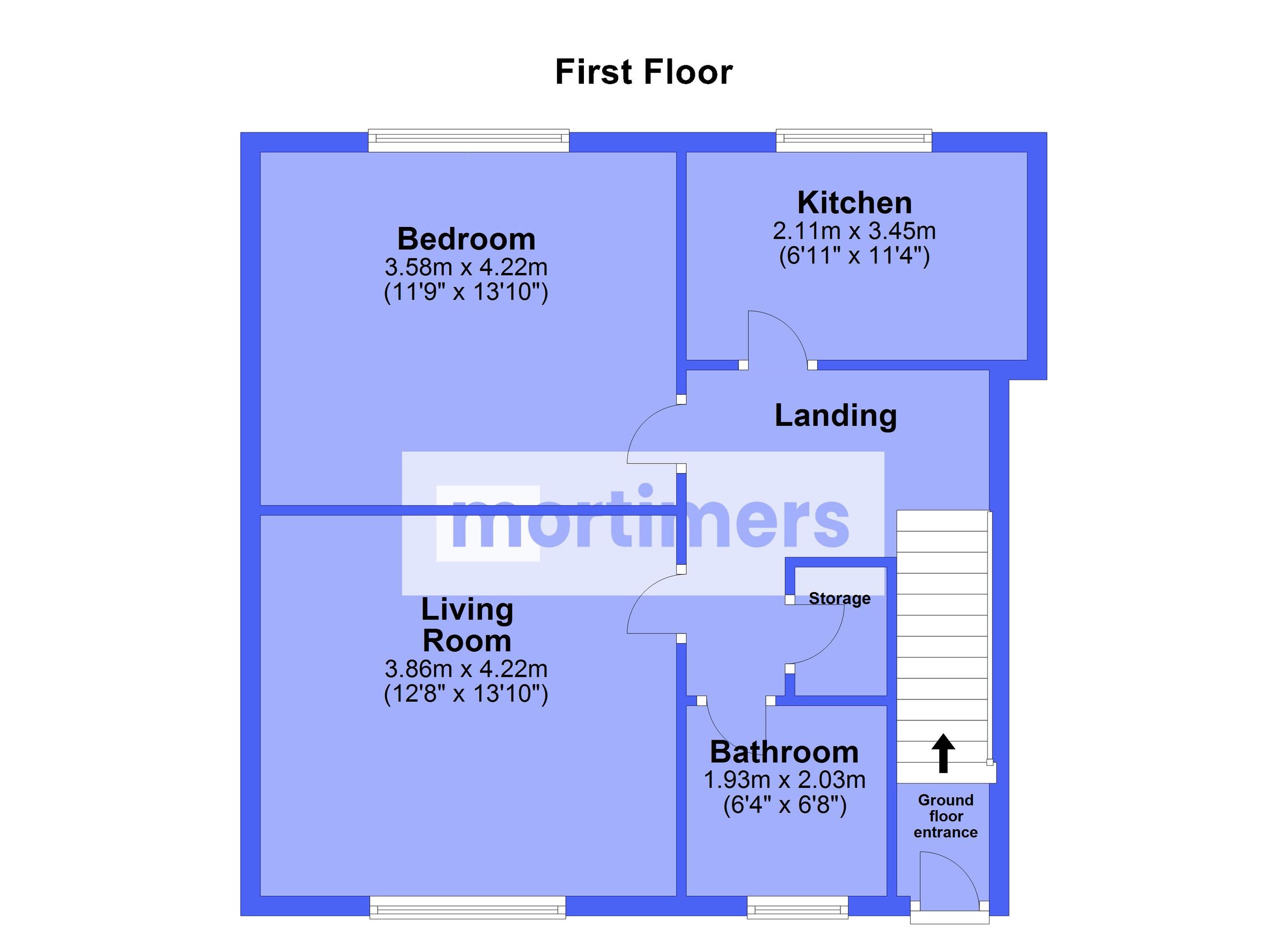 1 bed flat for sale in Kemp Court, Whalley New Road, Ramsgreave