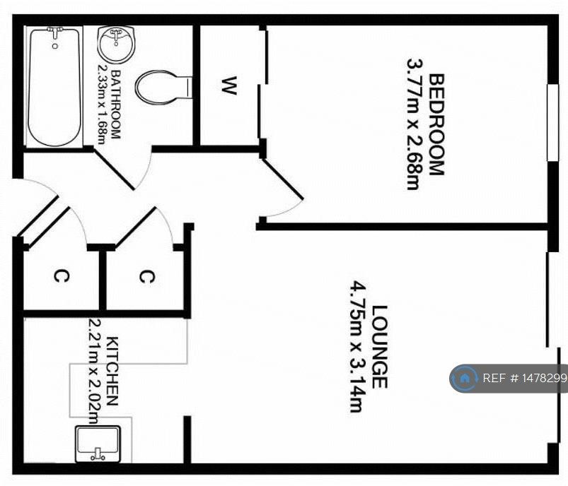 1 bed flat to rent in Croydon Road, Caterham CR3 Zoopla