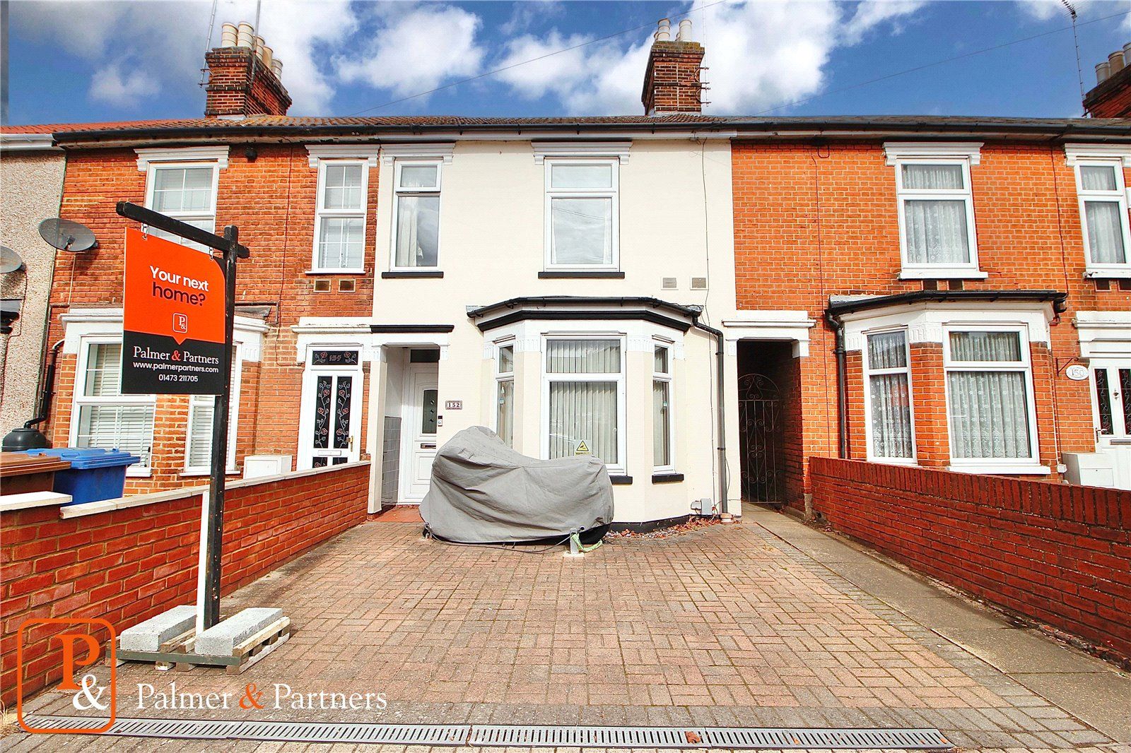 3 bed terraced house for sale in Bramford Road, Ipswich, Suffolk IP1