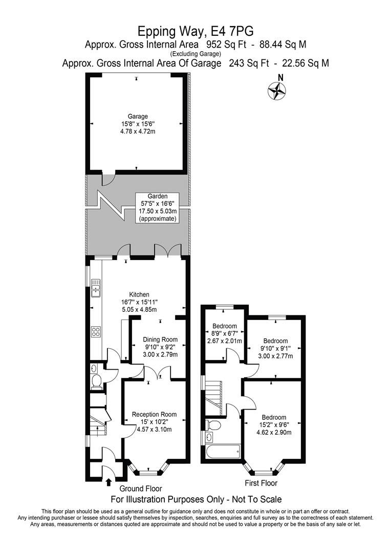 3 bed end terrace house for sale in Epping Way, North Chingford E4 Zoopla