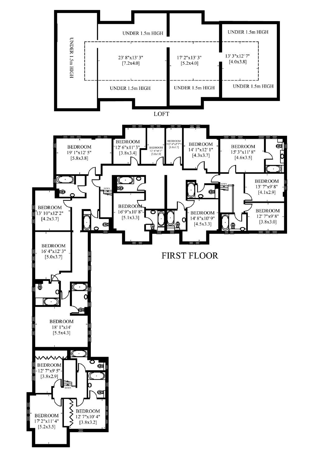 16 bed detached house for sale in Edgwarebury Lane, Elstree