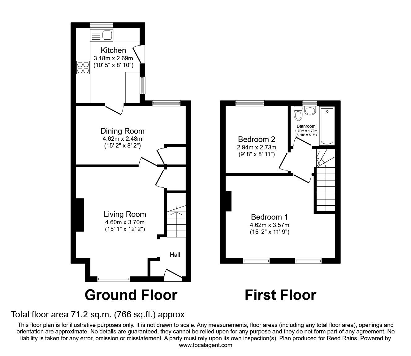 2 bed terraced house for sale in Bedford Road, Hessle, East Riding HU13