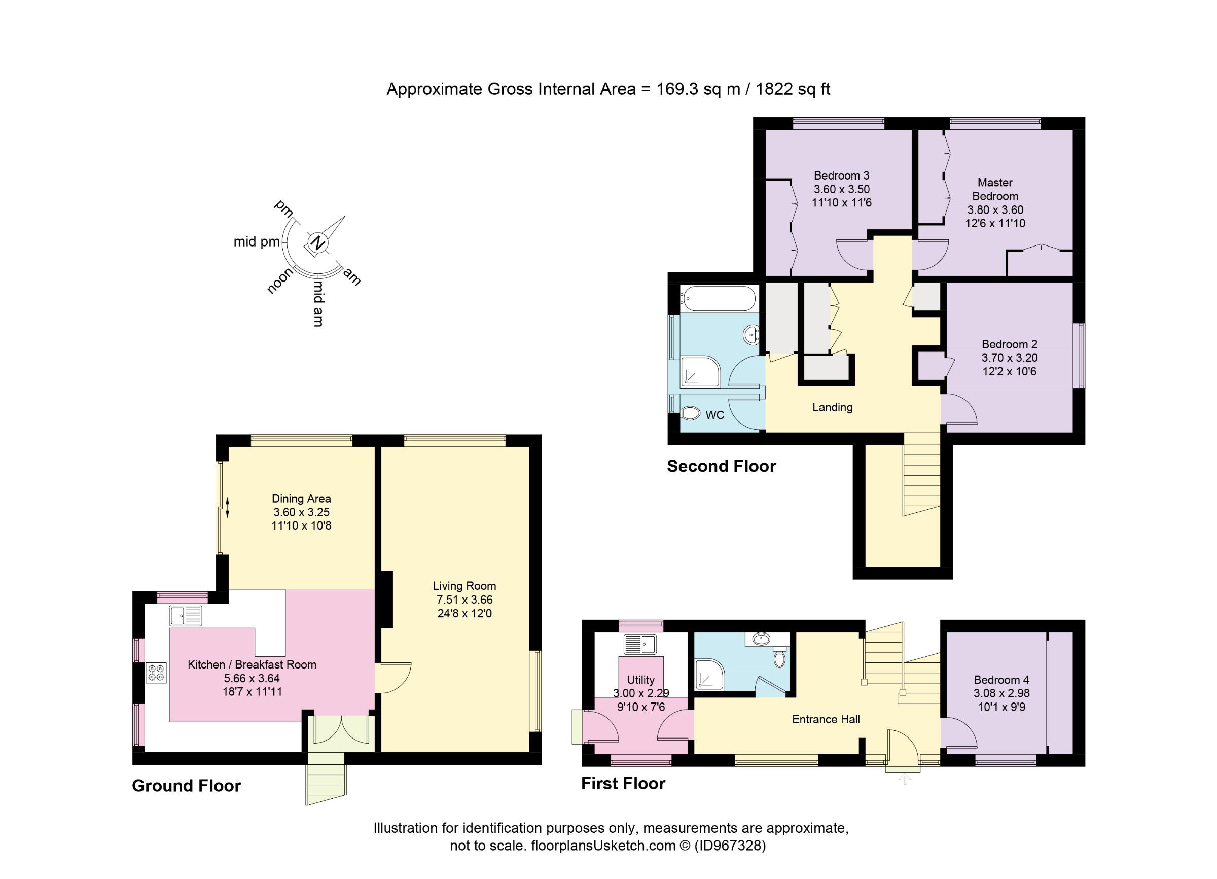 4 bed detached house for sale in Cliff Road, Crigglestone, Wakefield