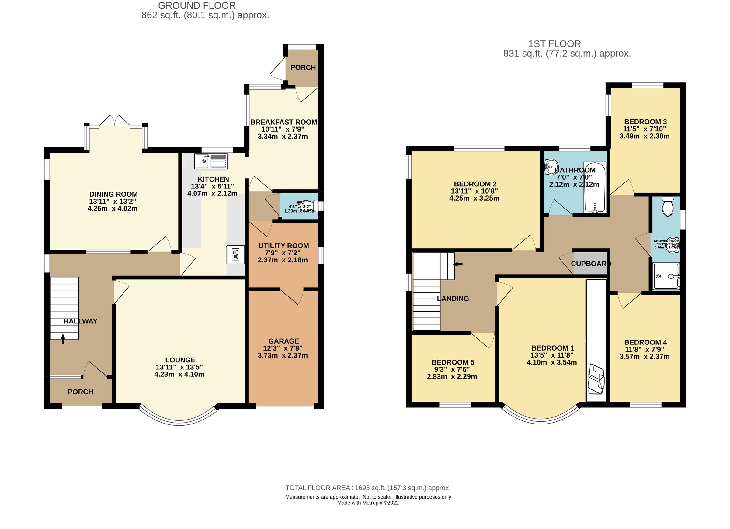 5 bed detached house for sale in Furzehatt Road, Plymstock, Plymouth