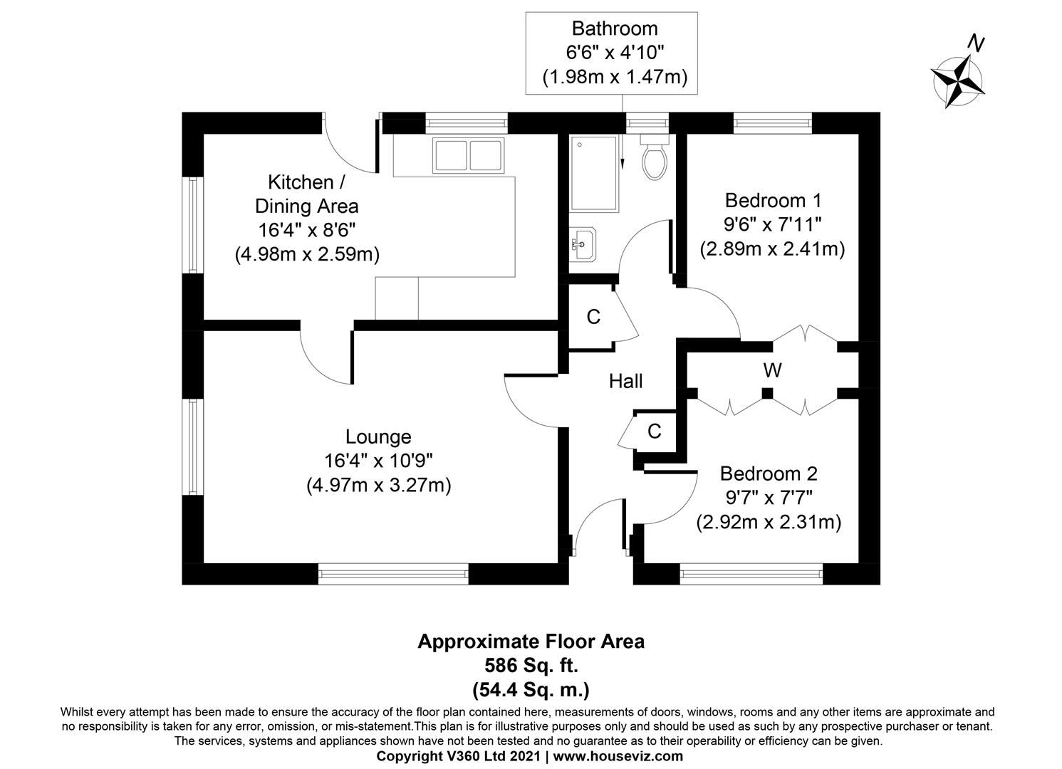 2 bed mobile/park home for sale in Claremont Park, Lincoln Road