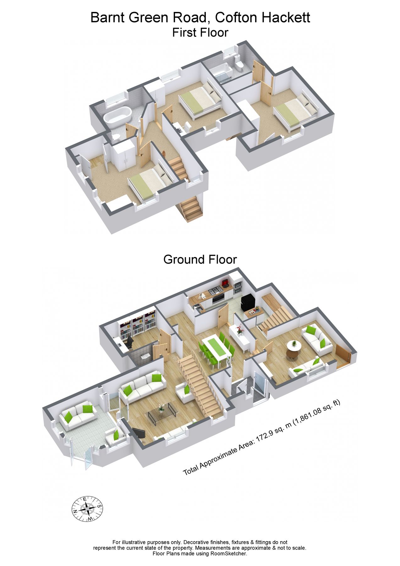 3 bed semidetached house for sale in Barnt Green Road, Cofton Hackett