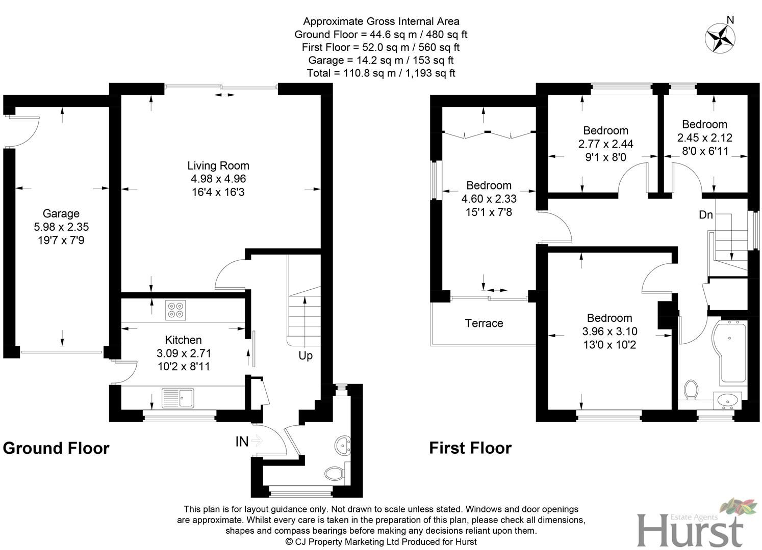 4 bed detached house for sale in Conway Close, Loudwater, High