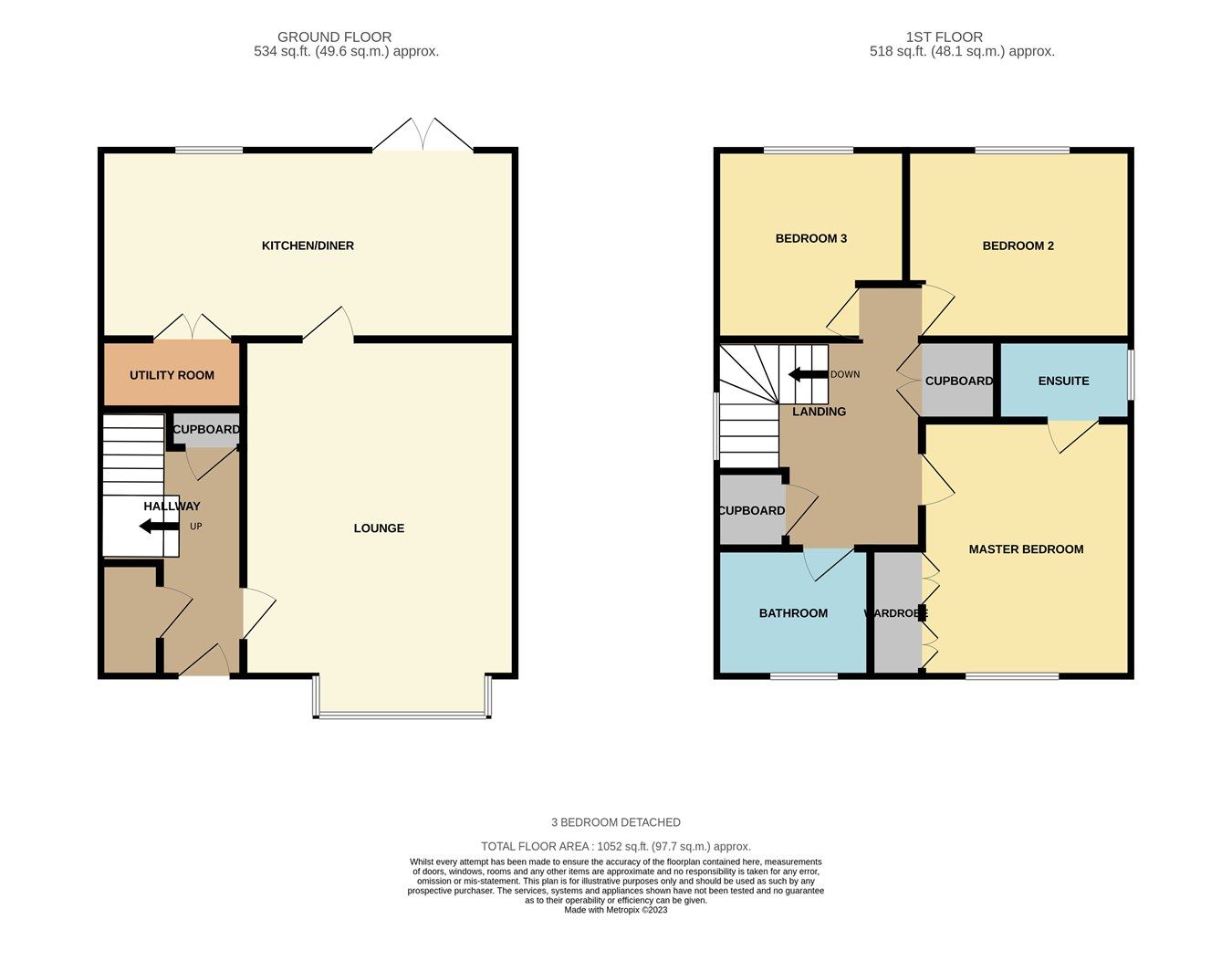 3 bed detached house for sale in Brompton Lane, Auckley, Doncaster DN9