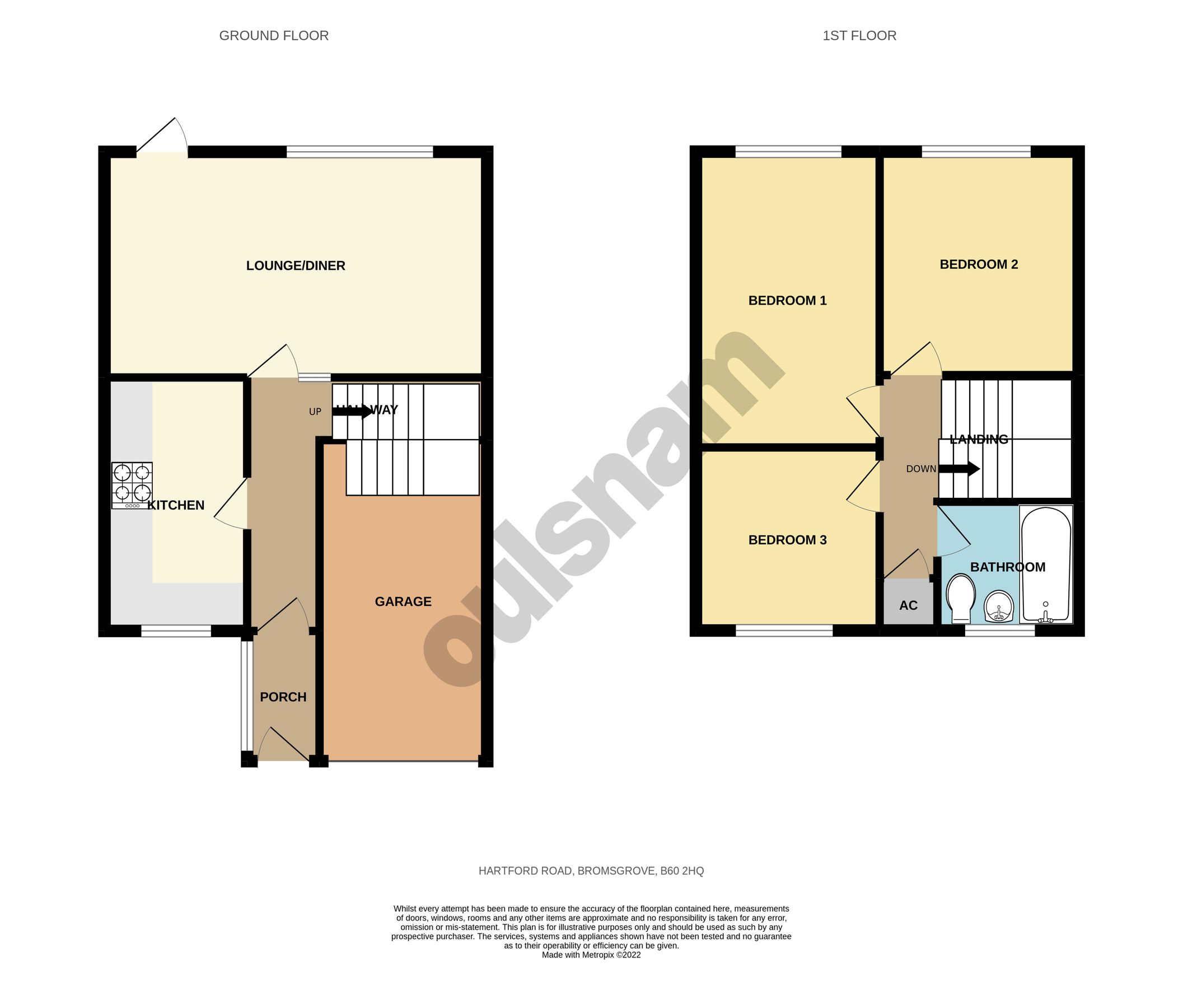 3 bed semidetached house for sale in Hartford Road, Bromsgrove