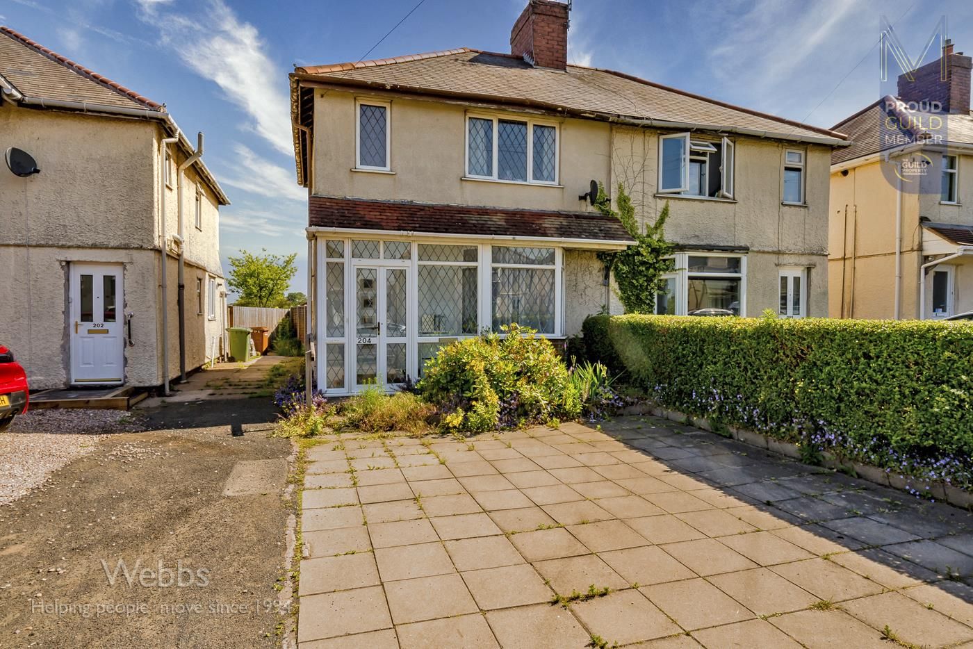 2 bed semidetached house for sale in Barns Lane, Rushall, Walsall WS4