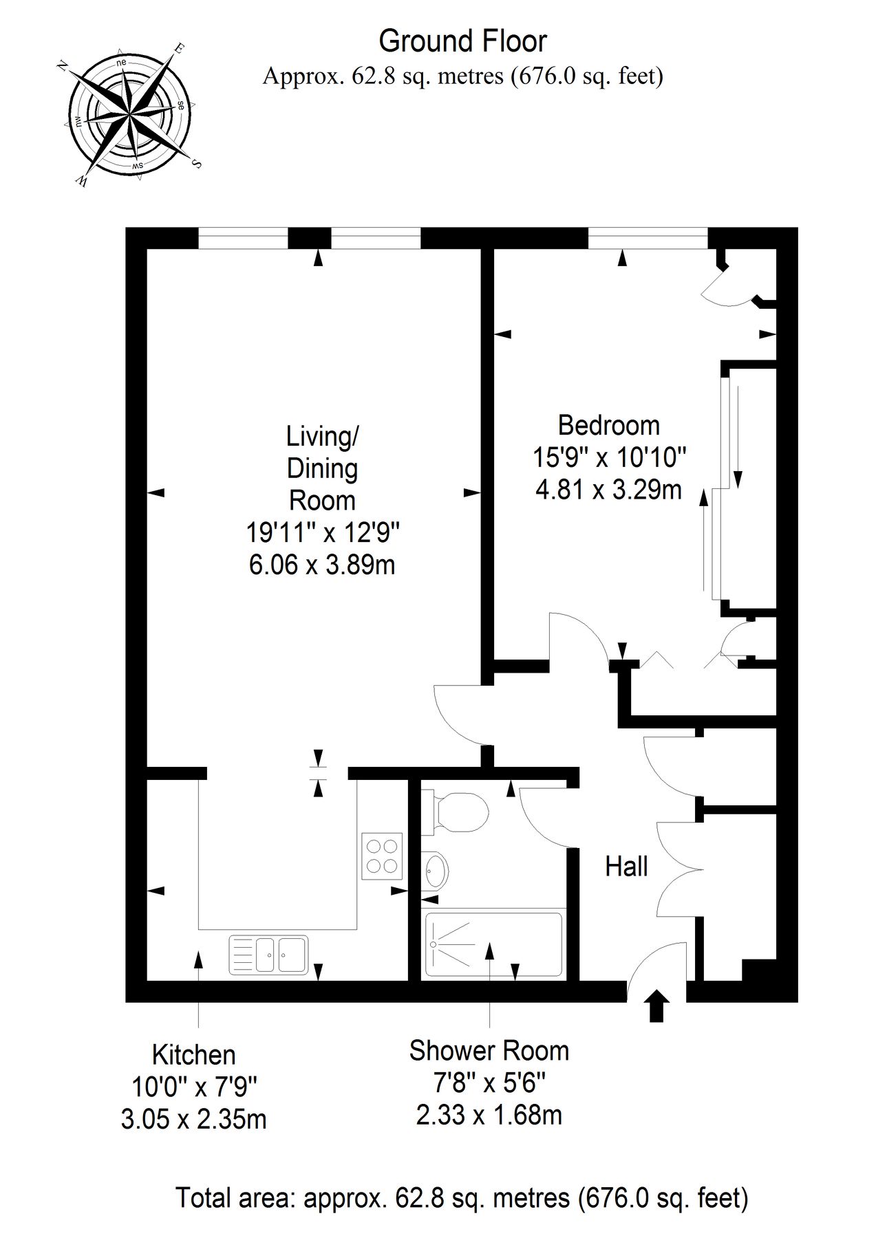 1 bed flat for sale in 5 Muirfield Apartments, Gullane, East Lothian