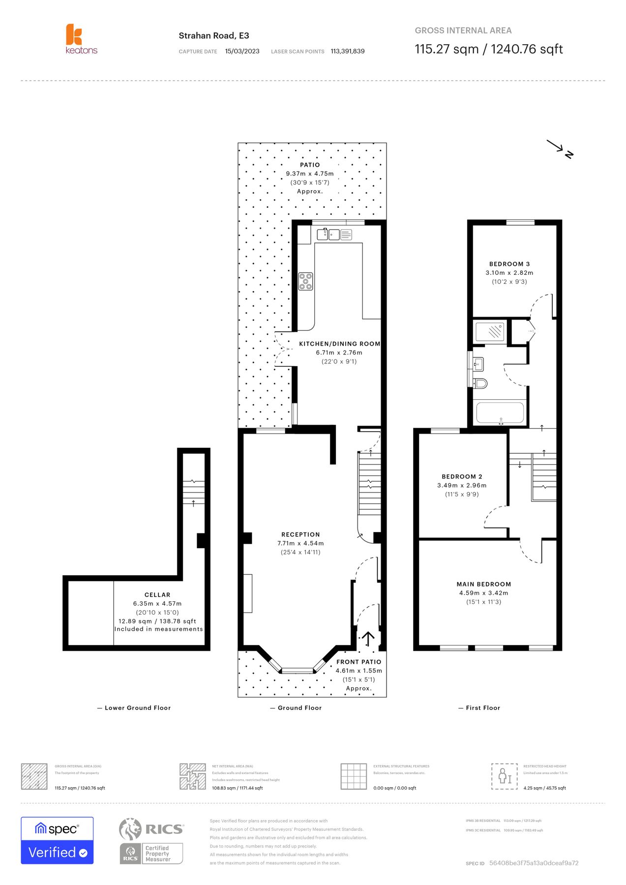 3 bed end terrace house to rent in Strahan Road, Bow, London E3 Zoopla