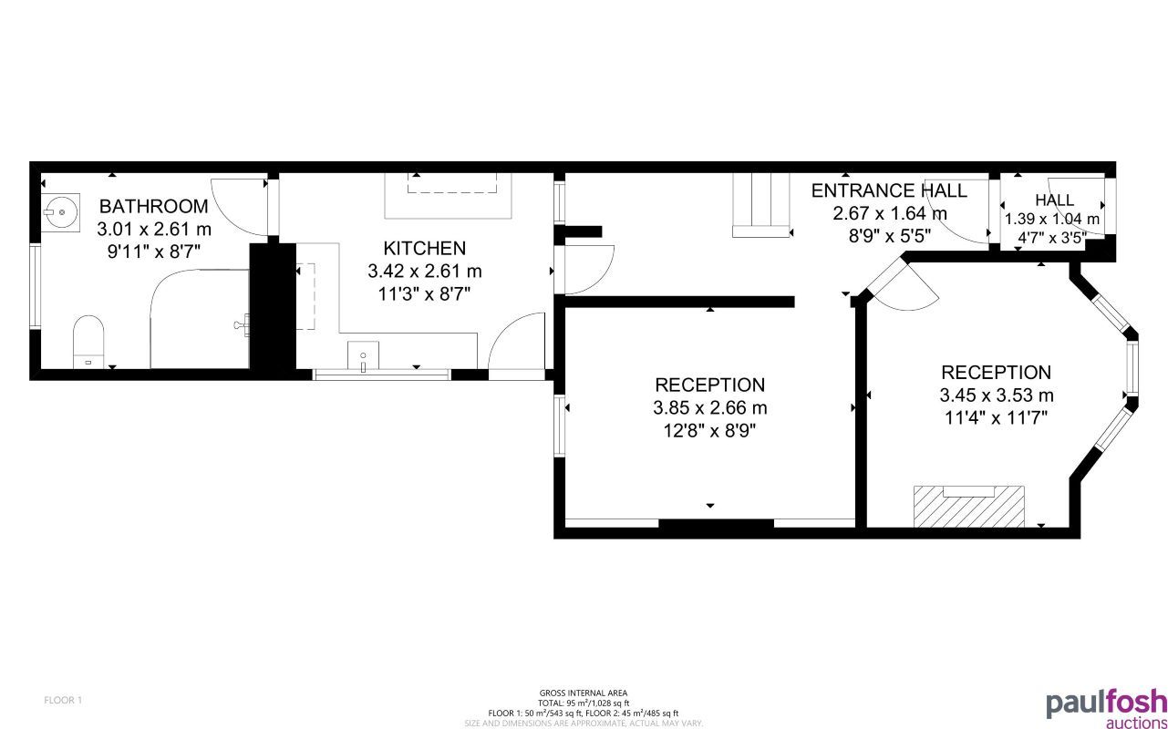 3 bed terraced bungalow for sale in 6 School Road, Jersey Marine, Neath