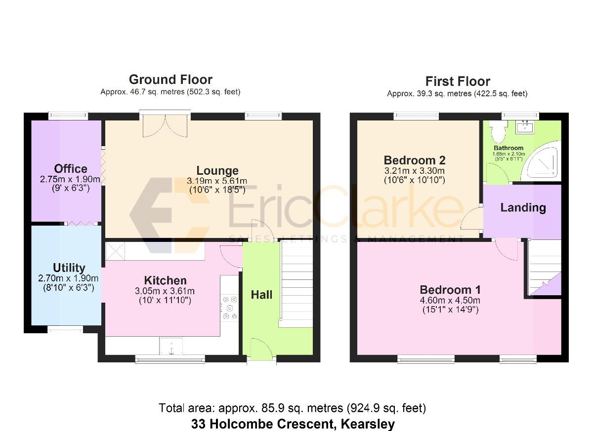 2 bed semidetached house for sale in Crescent, Kearsley