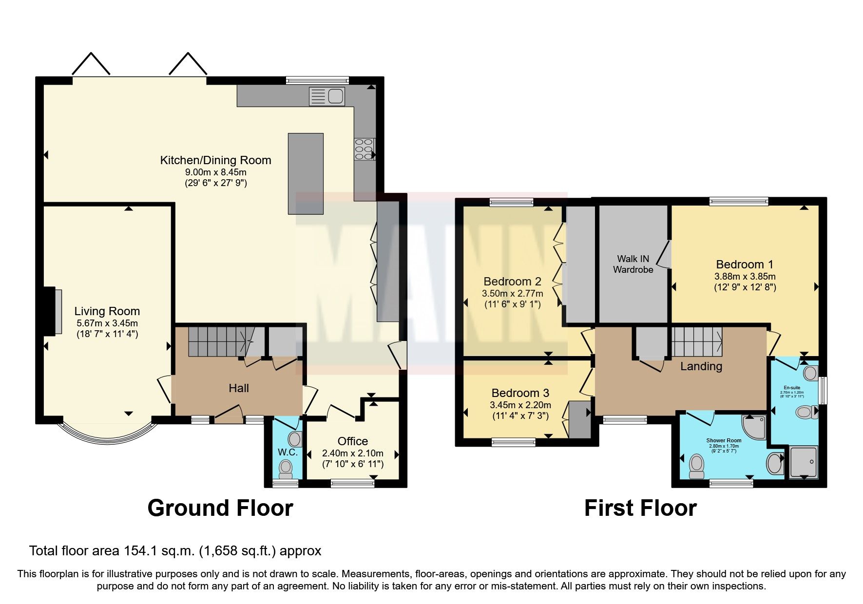 3 bed detached house for sale in Priestley Drive, Larkfield, Aylesford