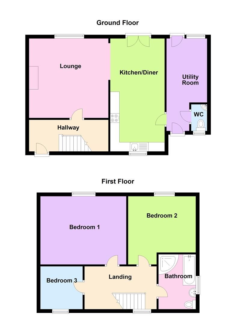 3 bed semidetached house for sale in Harbour Close, Neyland, Milford