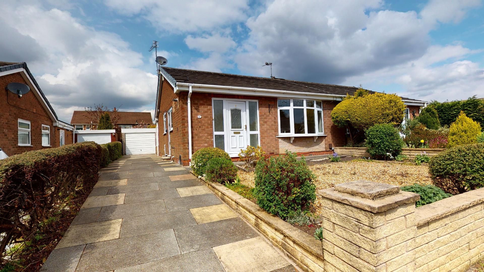 2 bed semidetached bungalow for sale in Bingley Drive, Urmston