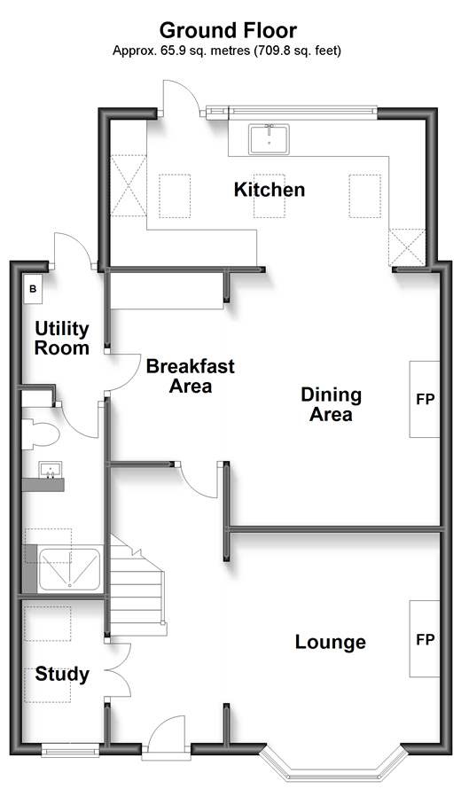 4 bed semidetached house for sale in Chipstead Lane, Lower Kingswood