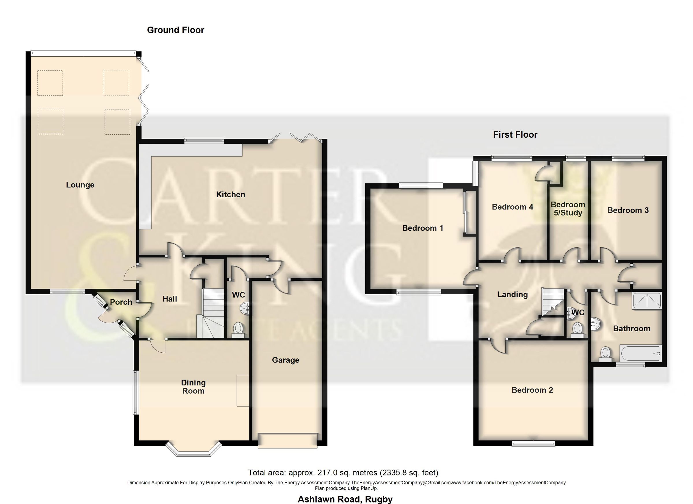 4 bed detached house for sale in Ashlawn Road, Hillmorton, Rugby CV22