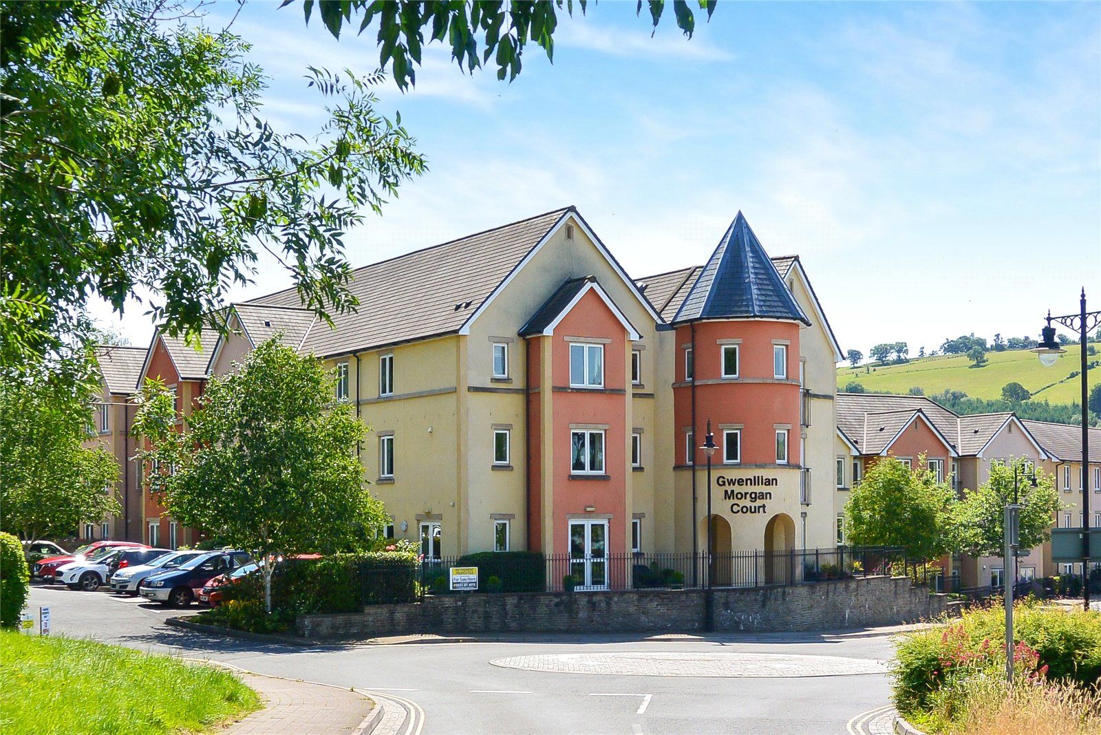 1 bed flat for sale in Gwenllian Court, Heol Gouesnou, Brecon