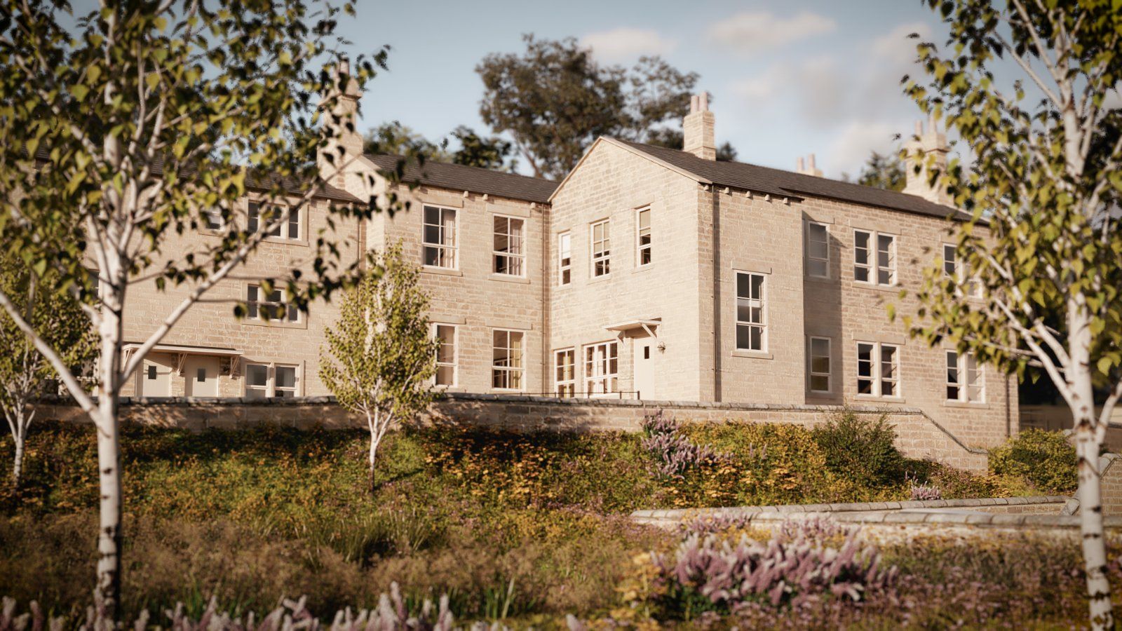 New home, 2 bed terraced house for sale in Bobbin Row, Stonebridge Lane