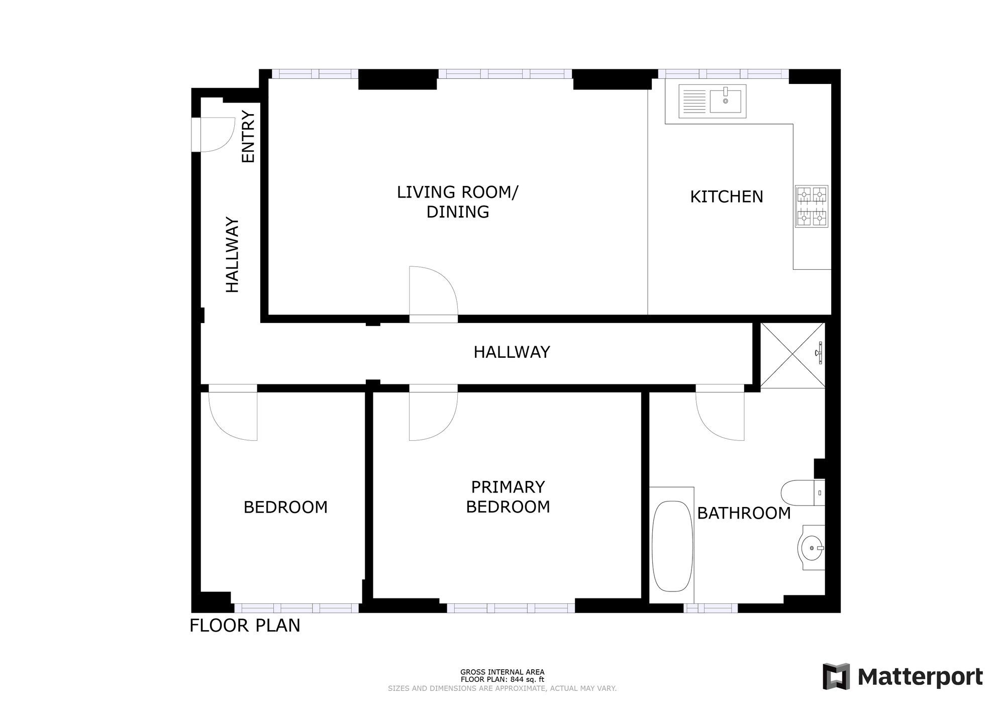 2 bed flat to rent in Northbridge Apartments, Woodgate, Leicester LE3