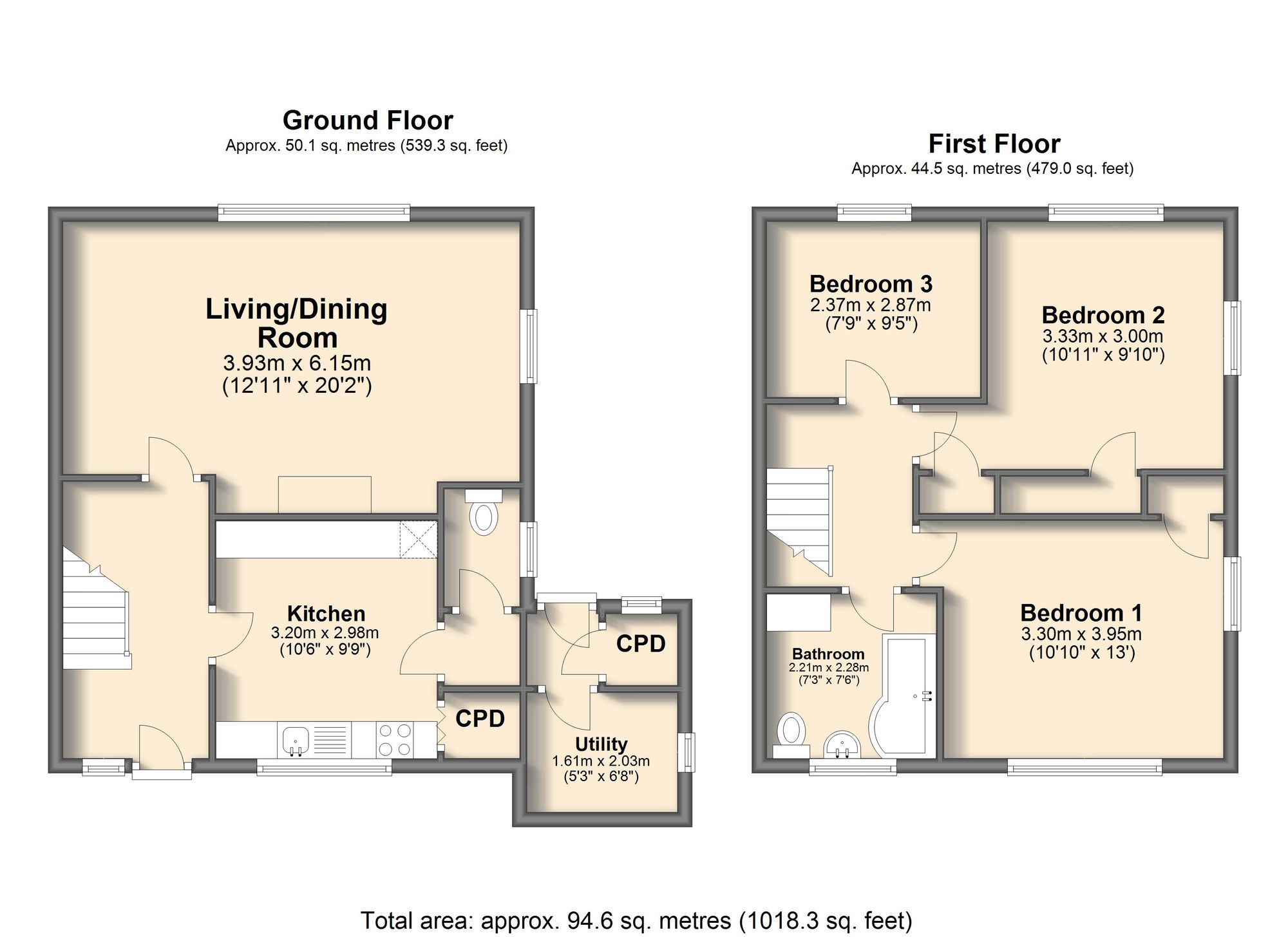 3 bed semidetached house for sale in Stradbroke Way, Sheffield S13