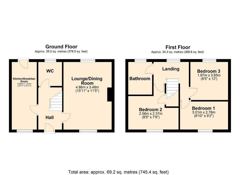 3 bed end terrace house for sale in Hazeldene Road, Links View