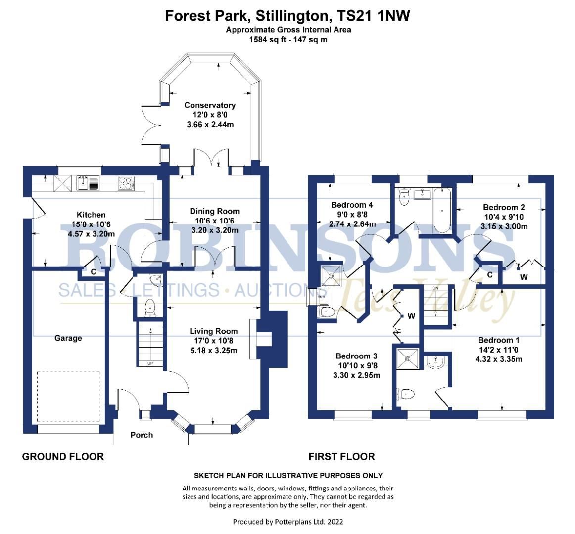4 bed detached house for sale in Forest Park, Stillington, StocktonOn