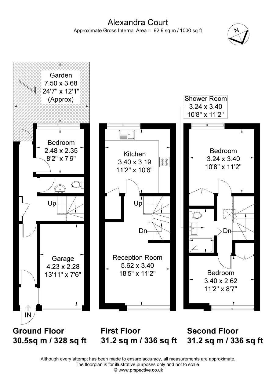 3 bed town house for sale in Alexandra Court, Lampton Road, Hounslow