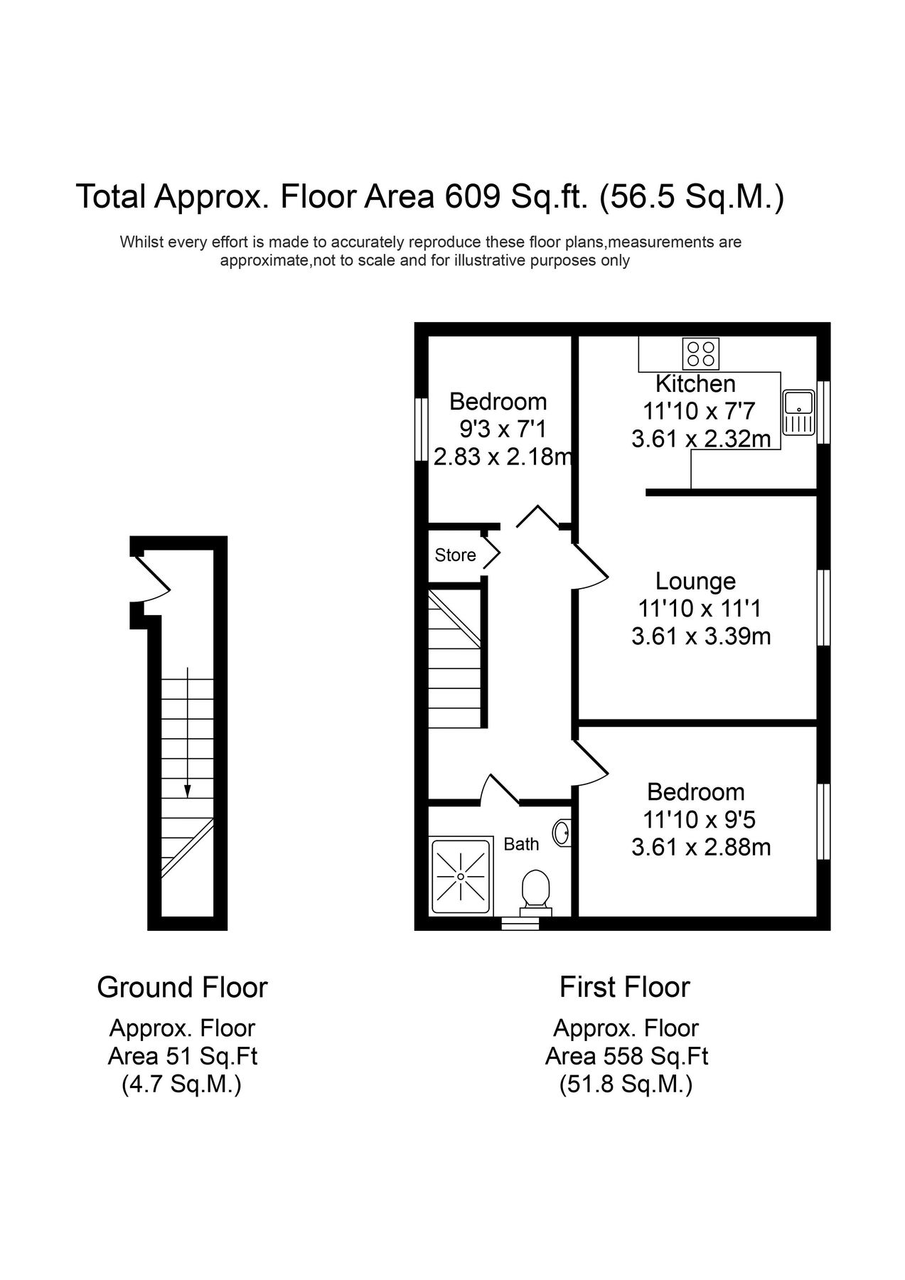 2 bed flat to rent in Coronation Court, Croston, Leyland PR26 Zoopla