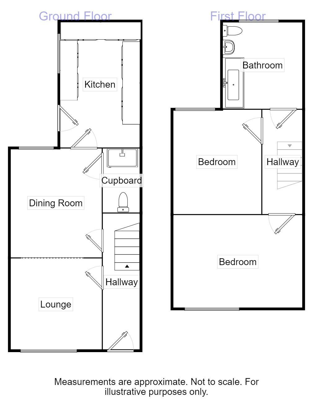2 bed terraced house for sale in Jackson Street, Stretford, Manchester
