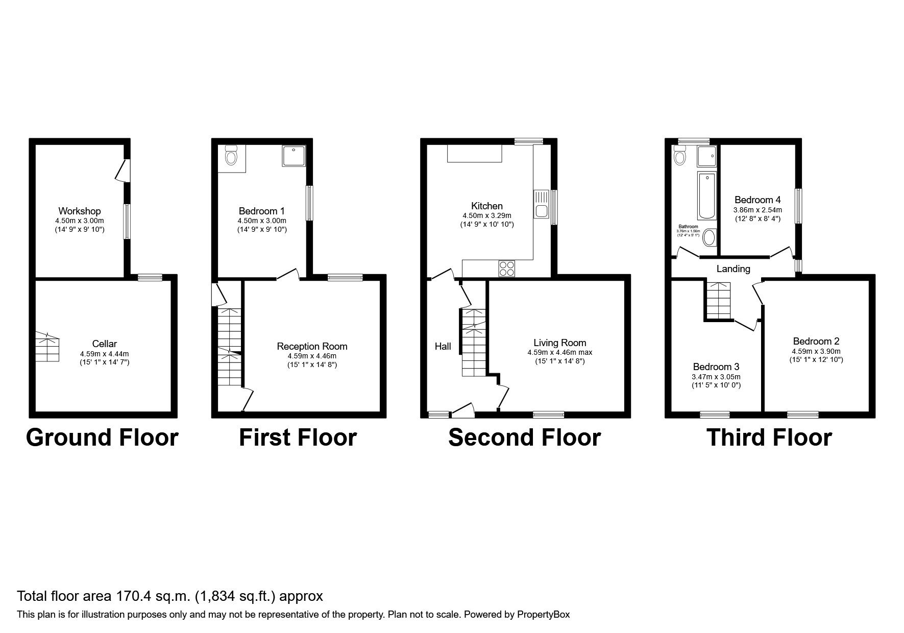 4 bed terraced house for sale in Gledholt Bank, Huddersfield HD1 Zoopla